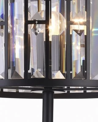 Интерьерная настольная лампа Lumien Hall Carol 0003/3T-BK-CL