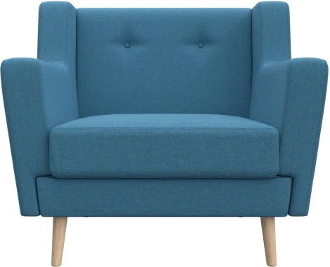 Кресло Брайтон (Голубой/Рогожка) Лига Диванов арт.125629