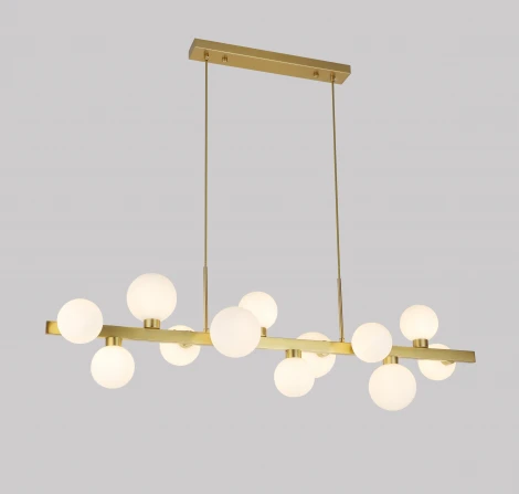Подвесная люстра Alfa Light F1624-20 (220V, на проводе, шарики)