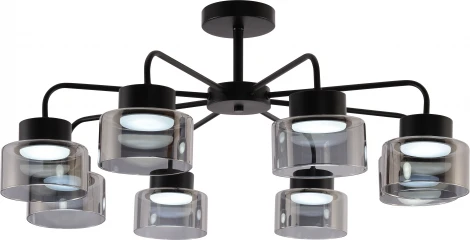 Потолочная люстра на штанге Rivoli Marsha 9193-308 8хGX53 15 Вт