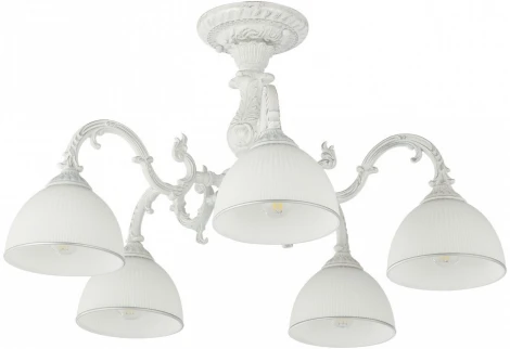 Потолочная люстра на штанге Arte Milano AM346410 346410/5 WT+SL (220V)