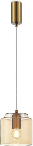 Подвесной светильник Donolux Eleganza S111056.1Amber (220V, на проводе, круглые)