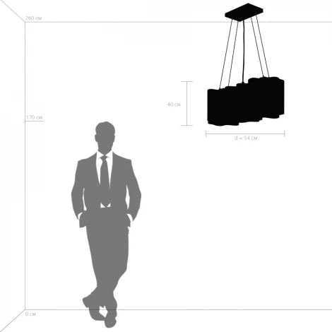 Подвесной светильник Lightstar Nubi 802130 (220V, на тросе)