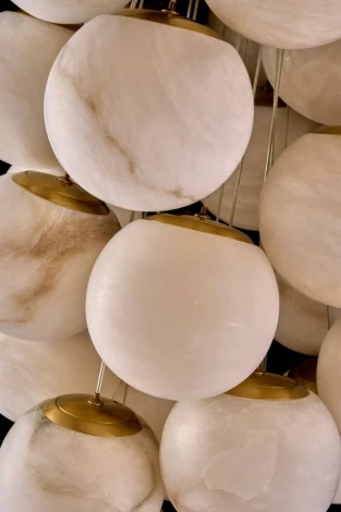 Подвесная люстра Fluorite Unity FL1048-29P (220V, на проводе, шарики)