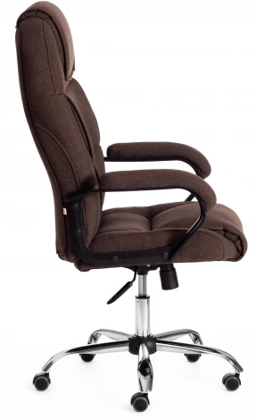 Компьютерное кресло игровое Tetchair BERGAMO (Ткань/Коричневый)