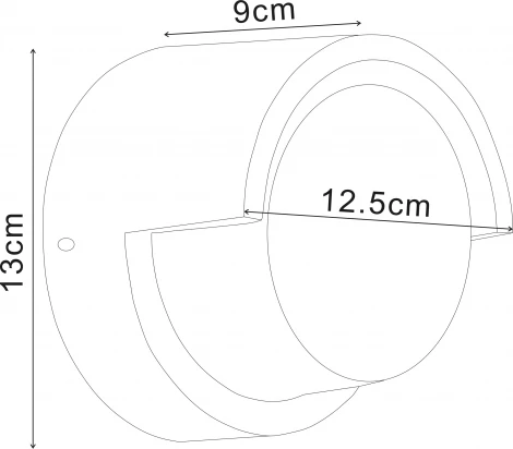 Настенный уличный светильник Arte Lamp Ulysses A8909AL-1BK