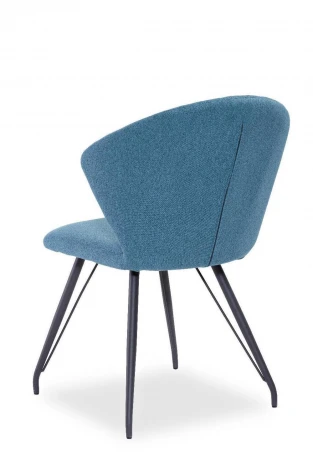 Стул Lira Pranzo Голубой DM20 ткань