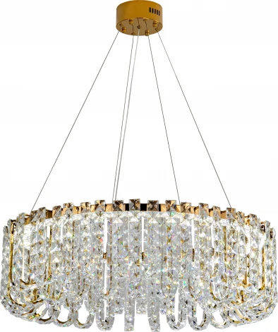 Подвесная люстра Zortes Amanda ZRS.30514.22 (LED, 220V, хрусталь, на тросе, круглые, IP21)