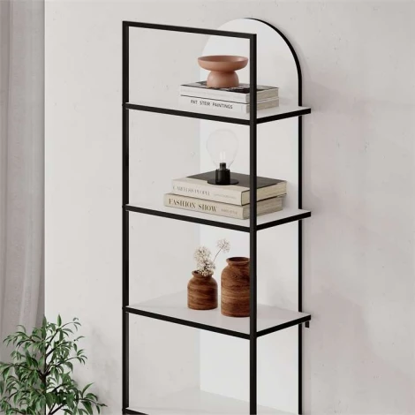Стеллаж прямой ARCHY BOOKCASE LEVE (ЛДСП/Белый) арт.LEV01139