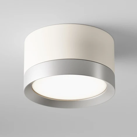 Накладной потолочный светильник Hoop GX53 1x15Вт Maytoni Technical C086CL-GX53-SRD-WS (220V, круглые)