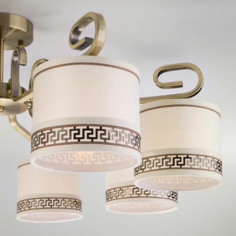 Потолочная люстра Eurosvet Frangia 60086/8 античная бронза