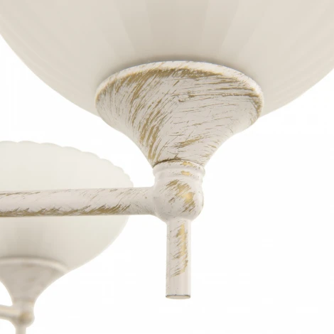 Потолочная люстра на штанге Arte Milano AM340049 340049/8 WT+G (220V)