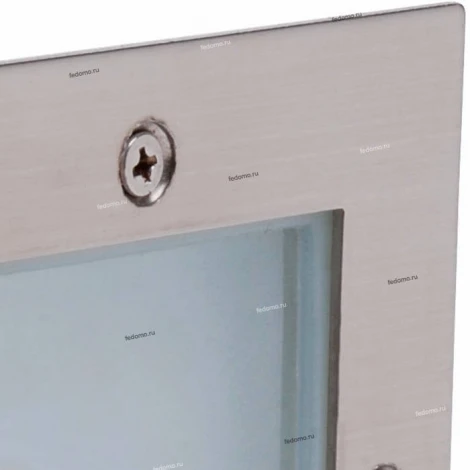 Светильник уличный встраиваемый в стену светодиодный Horoz Mercan, 1 лампа, никель с белым