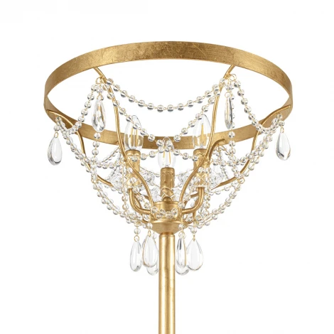 Торшер со стеклянными подвесками в форме подсвечника Loft It Foil 10430F