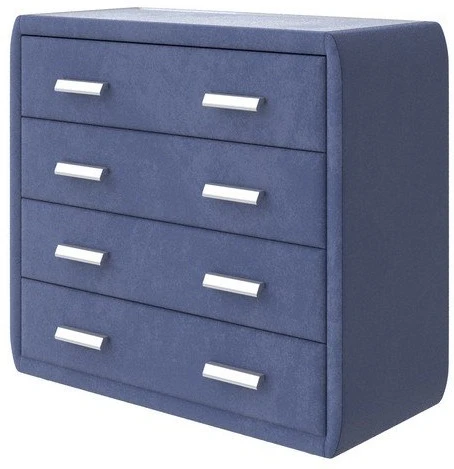 PROxSON Комод Soft Mebel (Ткань: Велюр Casa Сапфировый) 101x48