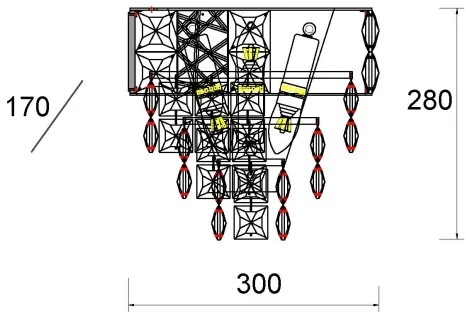 Бра Fluorite Majeste FL1060-3W (220V)
