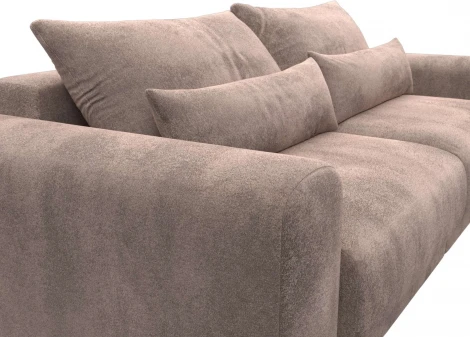 Диван прямой Лига-056 НПБ Лига Диванов (Велюр) арт.129122