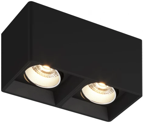 Накладной точечный светильник Denkirs DK3030 DK3085-BK+CH (220V)