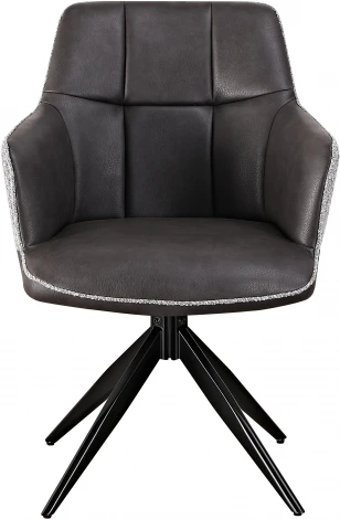 Стул обеденный Stool Group Naya серый экокожа букле арт.УТ000040789