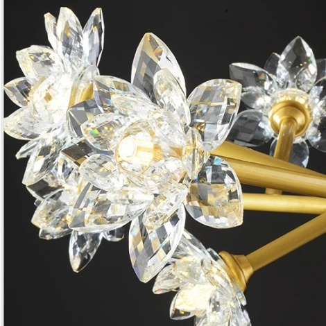 Потолочная люстра на штанге Lotos Two D90 ImperiumLoft Lotos-Two01 (203940-26) (220V)