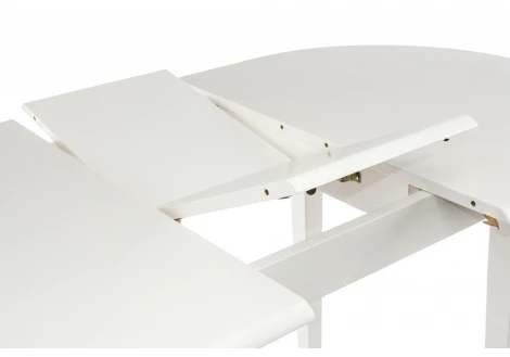 Обеденный стол из дерева Woodville Lugano butter white 1597