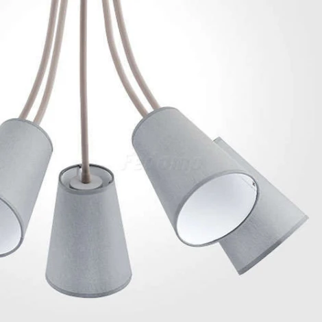 Потолочная люстра TK Lighting Wire Gray 2101