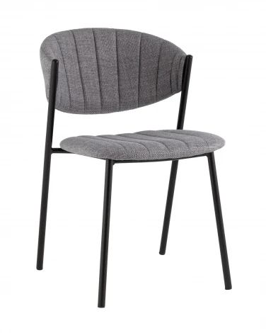Стул Харпер ткань рогожка серый Stool Group арт.УТ000036752