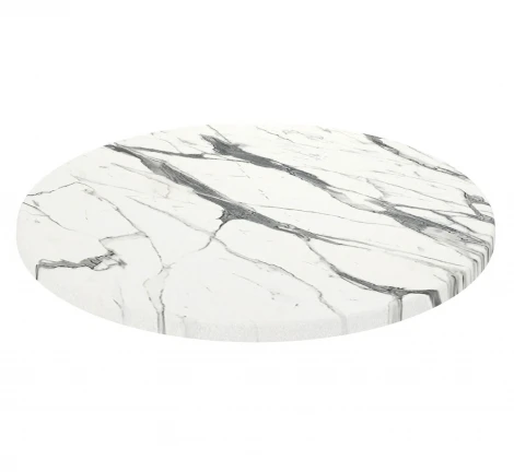 Стол Sheffilton SHT-TU89/TT46 90 антрацит/серый/белый мрамор 4939769602