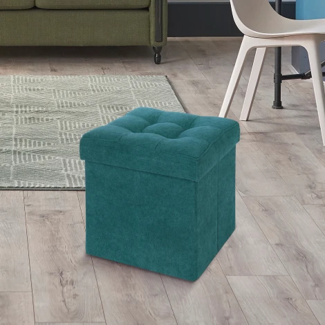 Пуфик Dreambag складной Нефритовый Велюр 13585