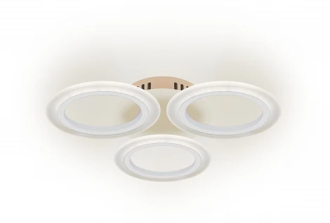 Потолочная люстра светодиодная с ДУ Ritter Rieti 52360 4