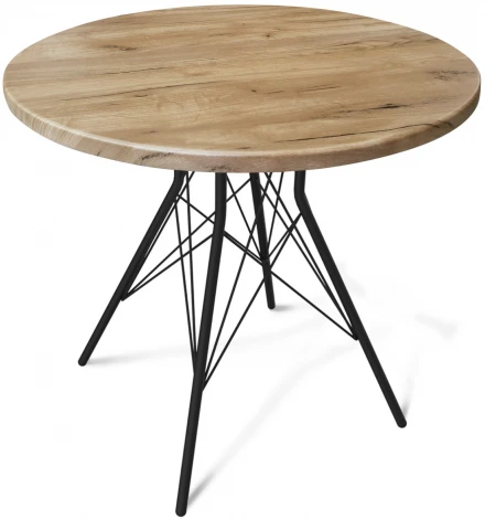 Стол SHT-TU2-1/80 МДФ черный/дуб тортуга Sheffilton SHT-TU2-1 5657442502