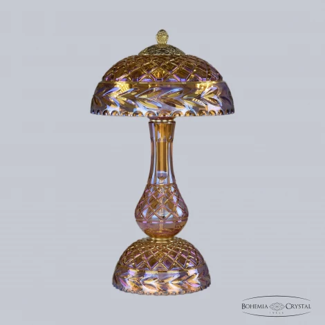 Интерьерная настольная лампа Bohemia 1371 1371L/3/25 G Shampan/M-1F