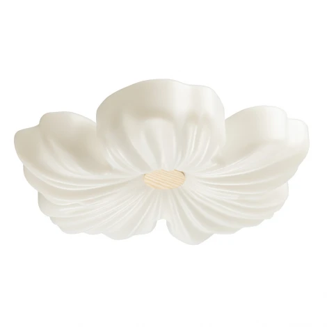 Потолочный светильник круглый светодиодный с пультом De City Мадлен 424019501 (цветы)