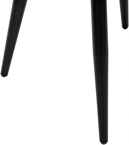 Стул с подлокотниками Слим, каркас Черный, велюр Латте Leset