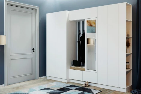 Стеллаж ТЭКС Руэлла, Белый