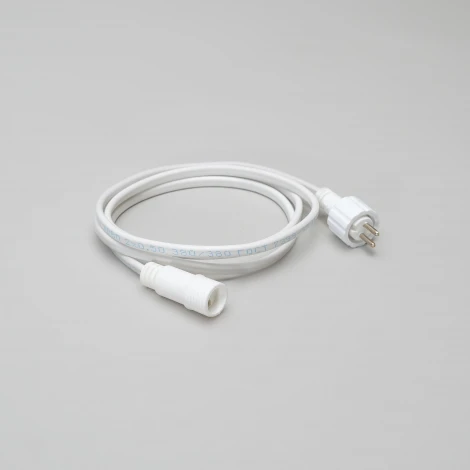 Соединитель 1м для Нитей 24В без возможности управления, Провод Белый ПВХ, IP65 Laitcom SLL1m-8-1
