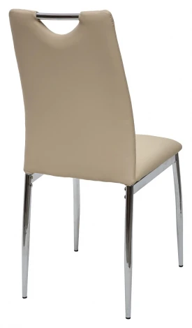 Обеденный стул M-City COMFORT 999 PU#718 бежевый, экокожа