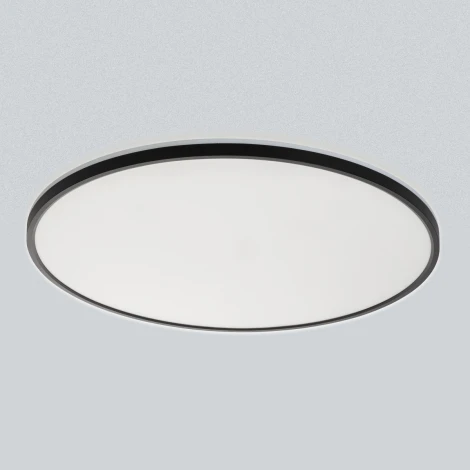 Настенно-потолочный светильник круглый светодиодный с подсветкой Citilux Norma CL748601 (220V, круглые, IP40)