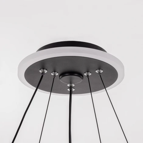 Подвесной светильник RGB ярусный Citilux Тrio CL215B061E (LED, 220V, пульт управления, на тросе)