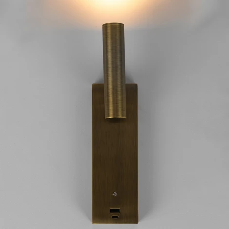 Спот для чтения Citilux Декарт CL704433 с USB (LED, 220V, выключатель)