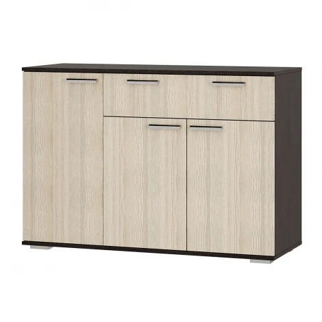 Комод БТС длинный Стандарт 4 NEW, венге/лоредо