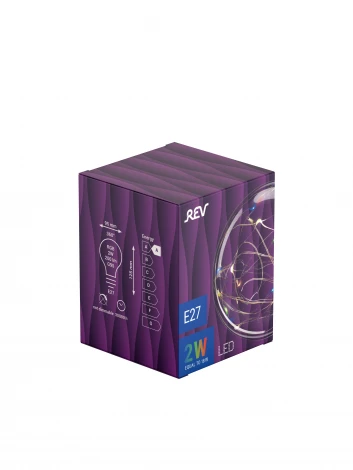 Лампочка светодиодная филаментная REV 32446 1