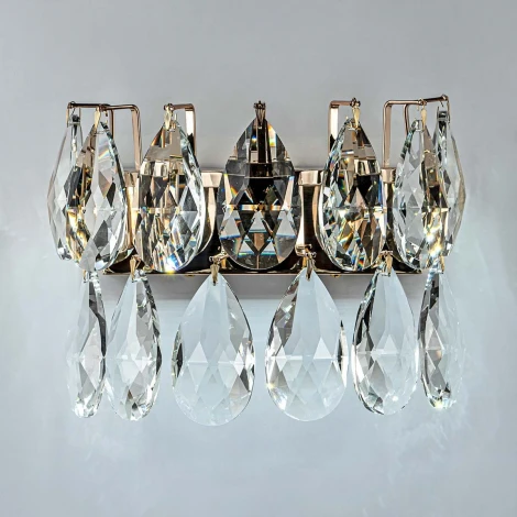 Бра светодиодное хрустальное с регулировкой цветовой температуры Modelux MODELUX ML.6900.300 GD