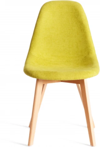 Стул CINDY SOFT (mod. C1021F1-1) / 1 шт. в упаковке (Велюр,Дерево бук /Светло-зеленый)