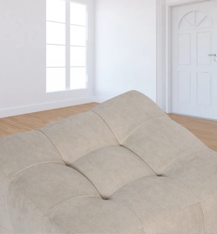 Пуф Dreambag Лотос Светло-Бежевый Велюр 13365