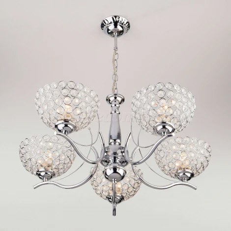 Подвесная люстра Eurosvet Mirage 30119/5 хром