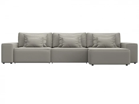 Диван угловой Лига-074 угол универсальный (ДСП/Пластик/Рогожка/Бежевый) Лига Диванов 129855