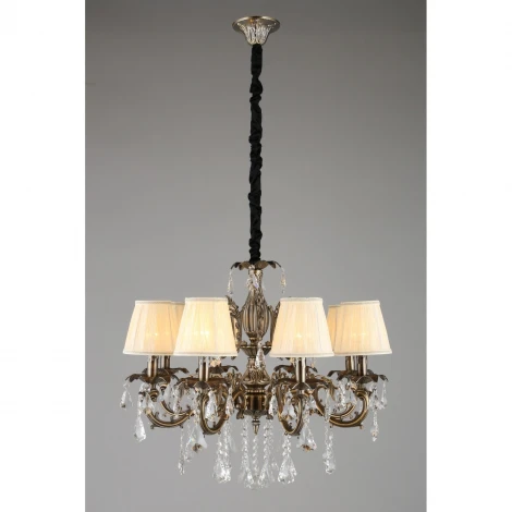 Подвесная люстра Omnilux Catanzaro OML-30813-08 (220V, подвески, на цепи)