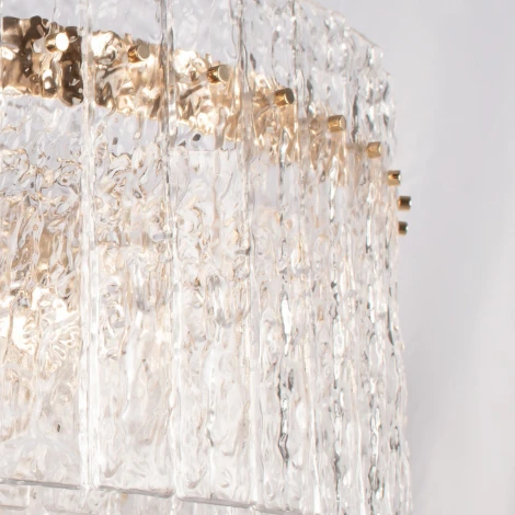 Подвесная люстра Loft It Nevada 10297/800 French gold (220V, хрусталь, на цепи, круглые)