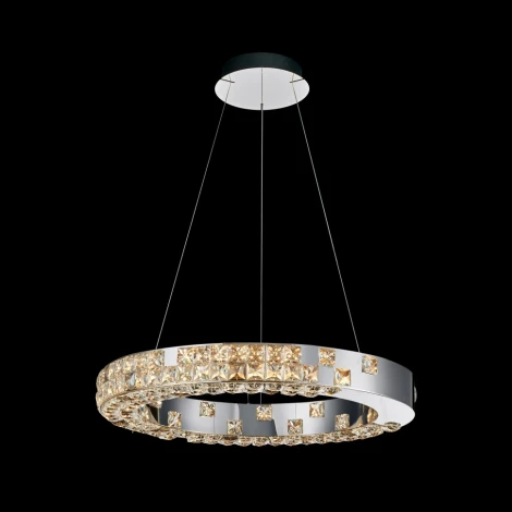 Подвесная люстра Fluorite Elegance FL1148-6P (LED, 220V, на тросе, кольцо)